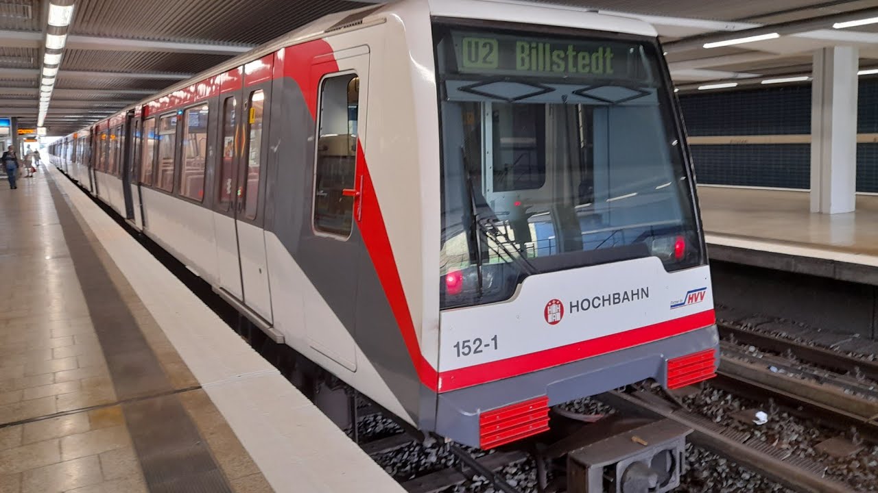 U-Bahn Hamburg Mitfahrt von Niendorf Markt bis Billstedt im DT4.3 Mod auf der U2