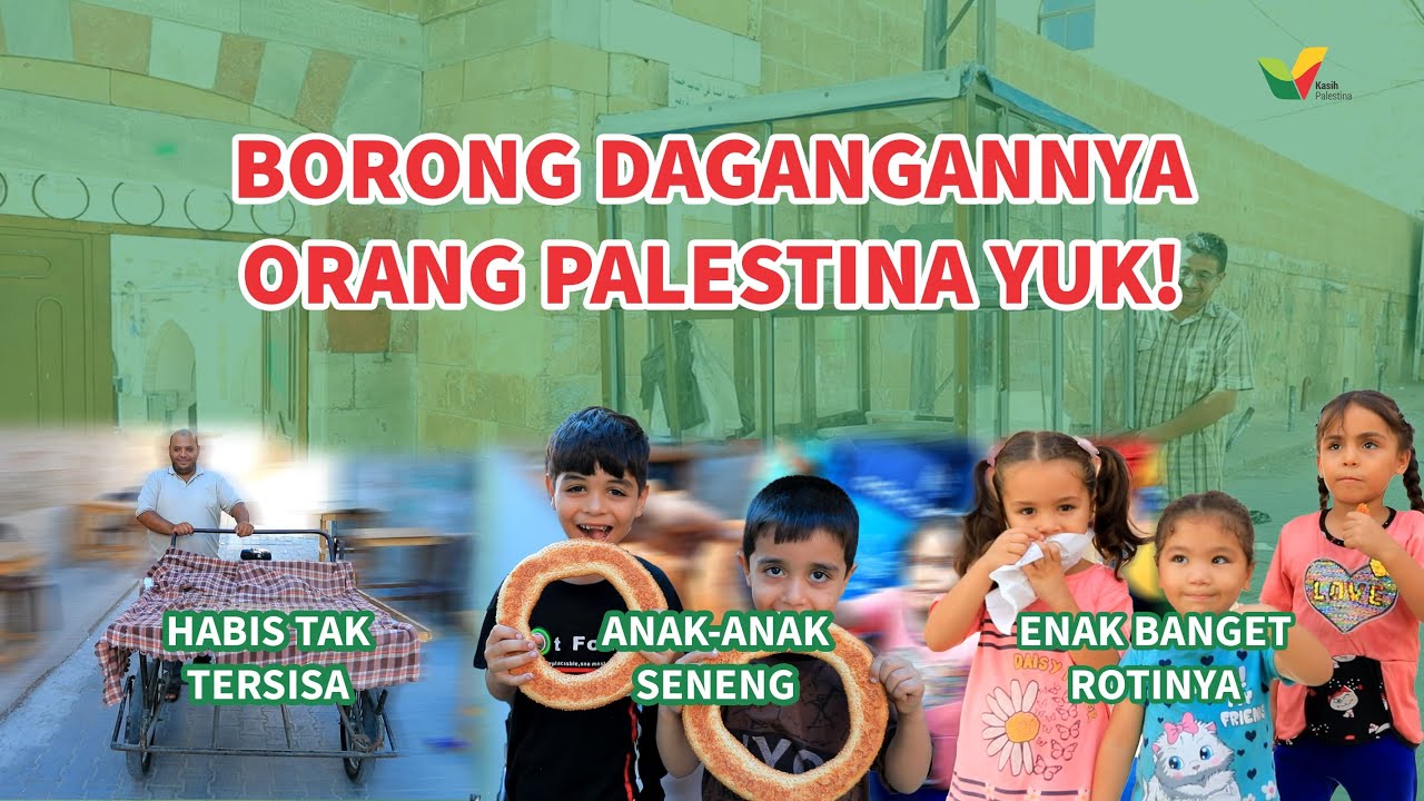 Dagangan orang Palestina LUDES! Diborong orang Indonesia
