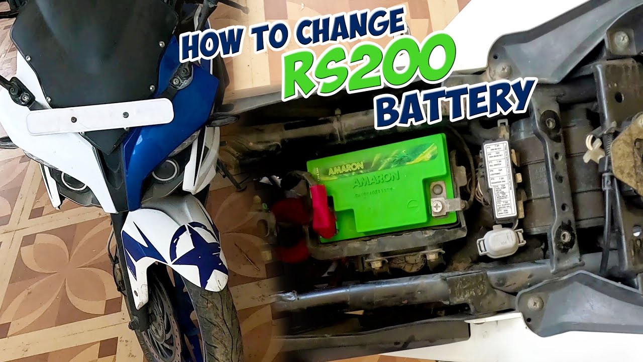 Simple Process to Change Battery in RS200 #amaron #battery  #rs200