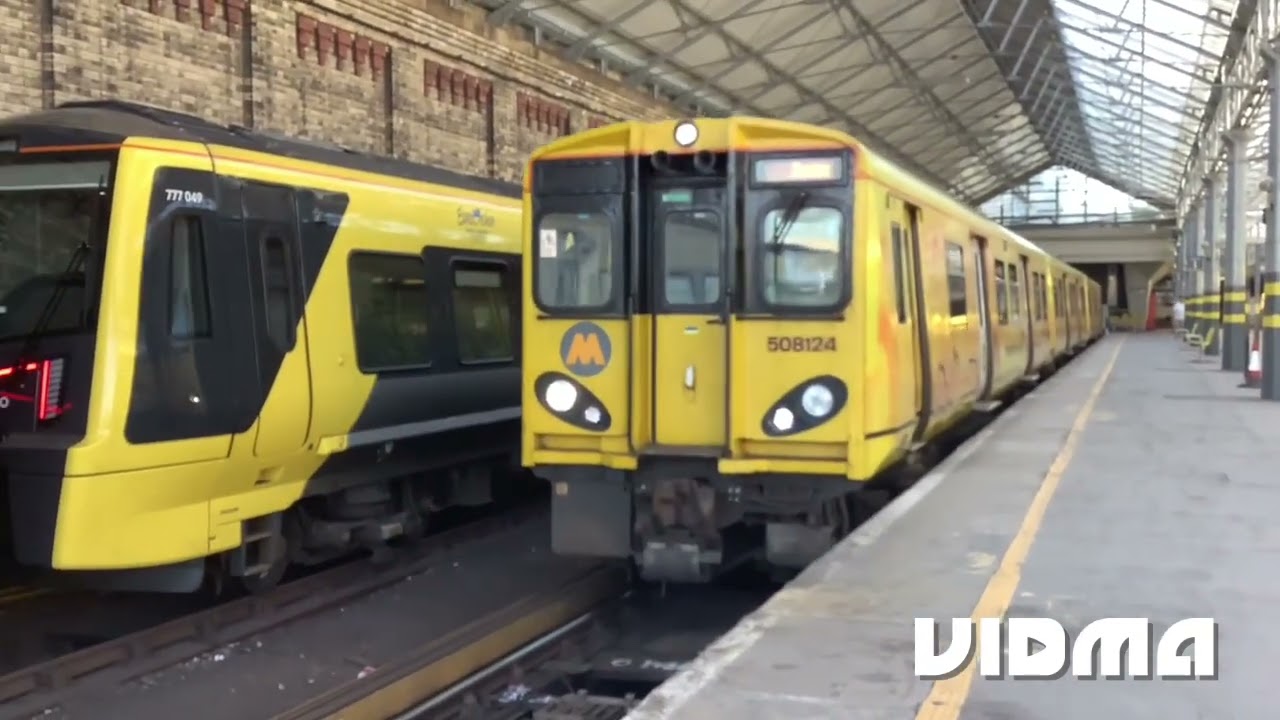 Trains at Southport Station