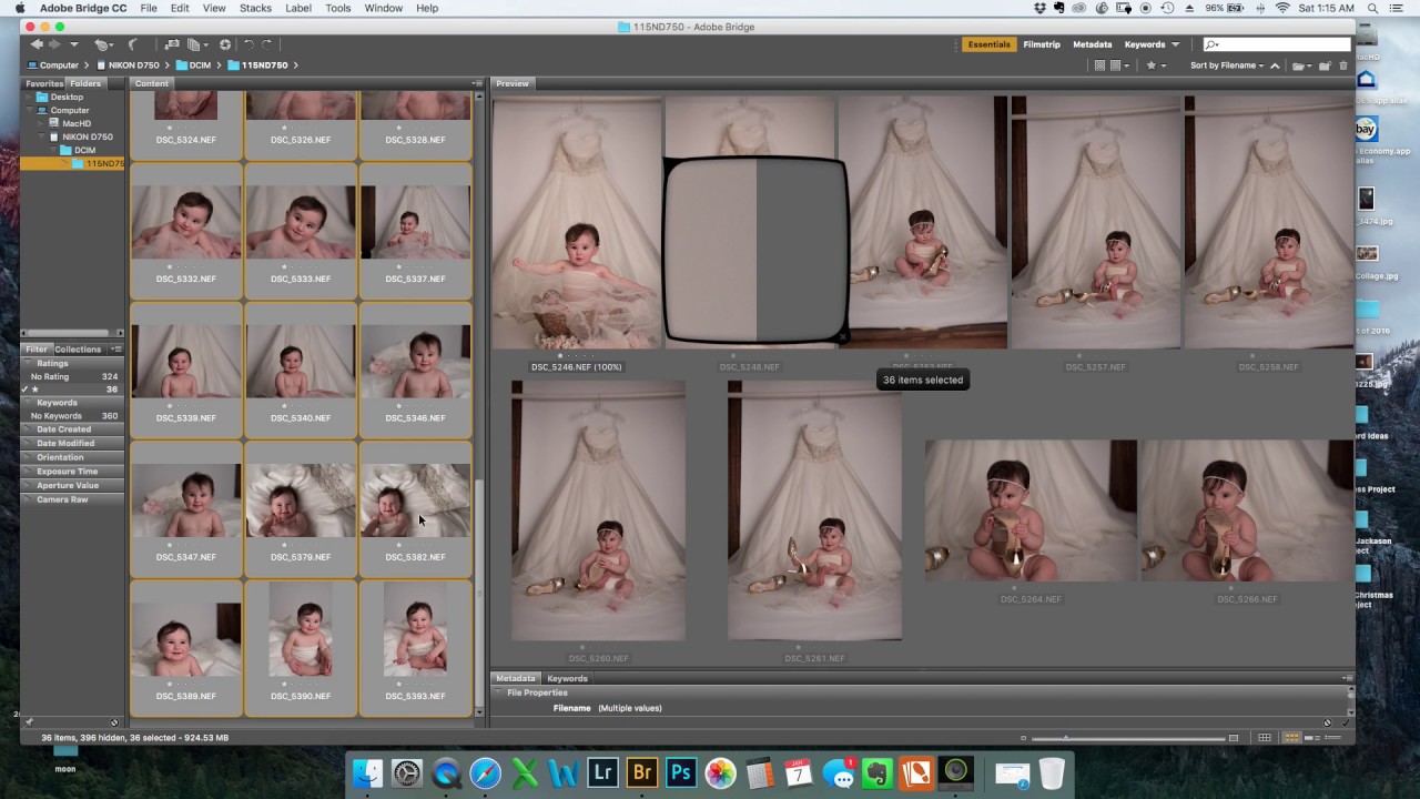 How I Cull in Adobe Bridge