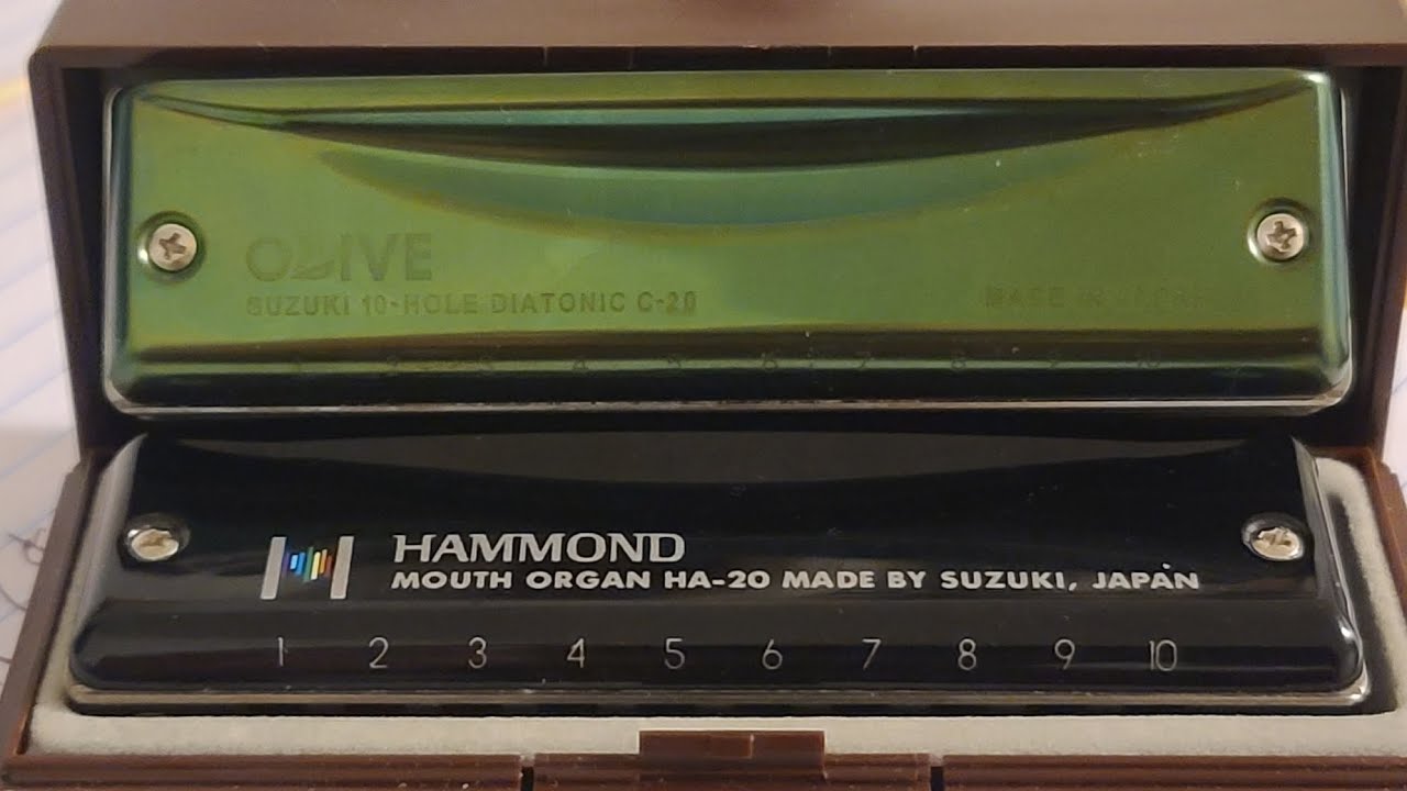 Suzuki Hammond vs Suzuki Olive 🫒 | Harmonica comparison