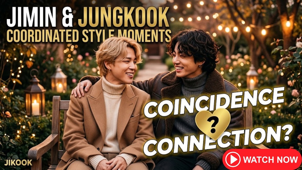 Nobody Was Supposed to Notice This Matching Accessory on Jimin and Jungkook