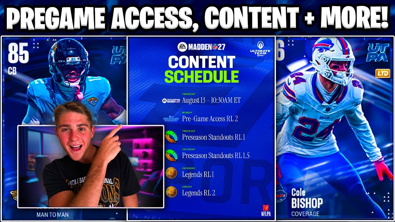 PREGAME ACCESS PART 2 IS LIVE! NEW EVOS ARE HERE! THIS WEEKS CONTENT + MORE IN MADDEN 27!