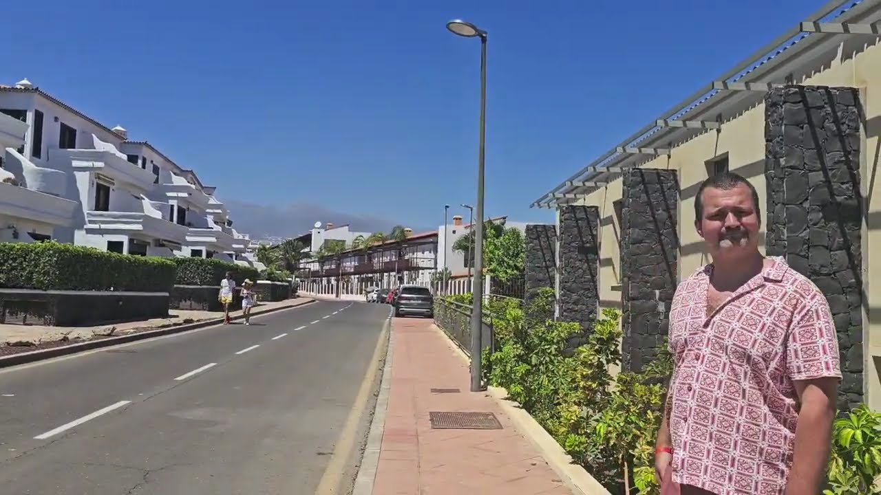 Tenerife, walking in golf del sur, August 2024