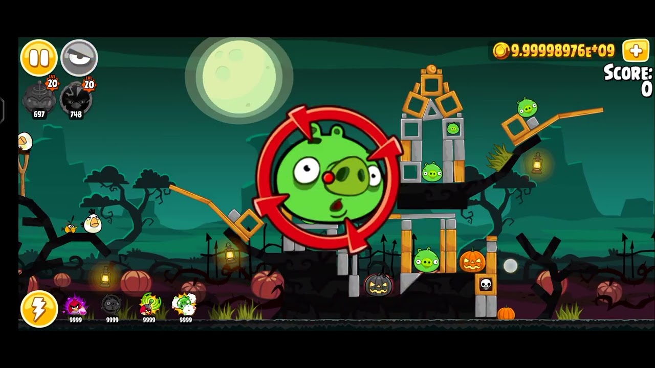 Angry birds seasons HAM'O'WEEN #angrybirdsseasons #angrybirds 