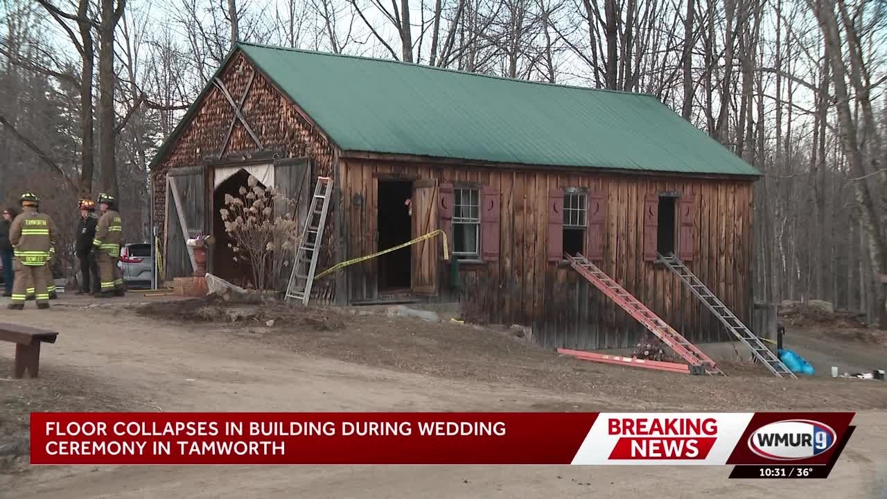 State Fire Marshal: Multiple injuries reported after floor collapse at New Hampshire wedding venue