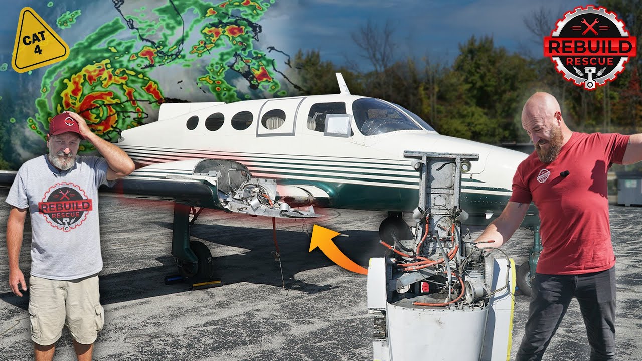 Will the wings be Destroyed for The Free Abandoned Airplane ?