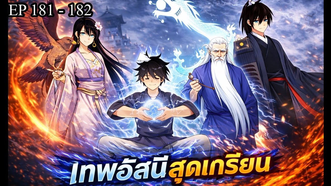 #พากย์มังงะ เทพอัศนีสุดเกียน EP 181-182