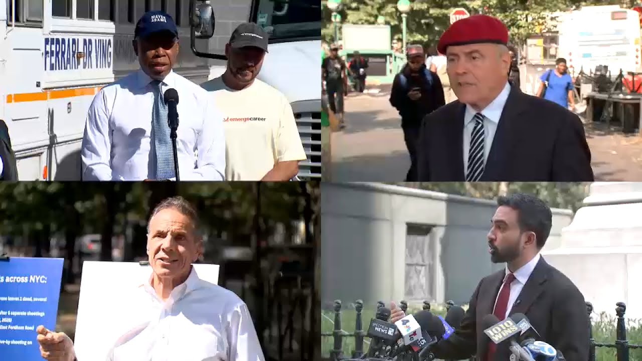 NYC mayoral campaigns heat up with 57 days until Election Day