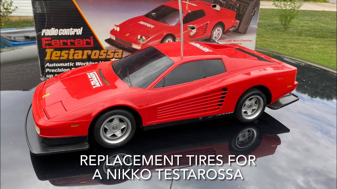 Nikko Testarossa Replacement Tires - Longer Version
