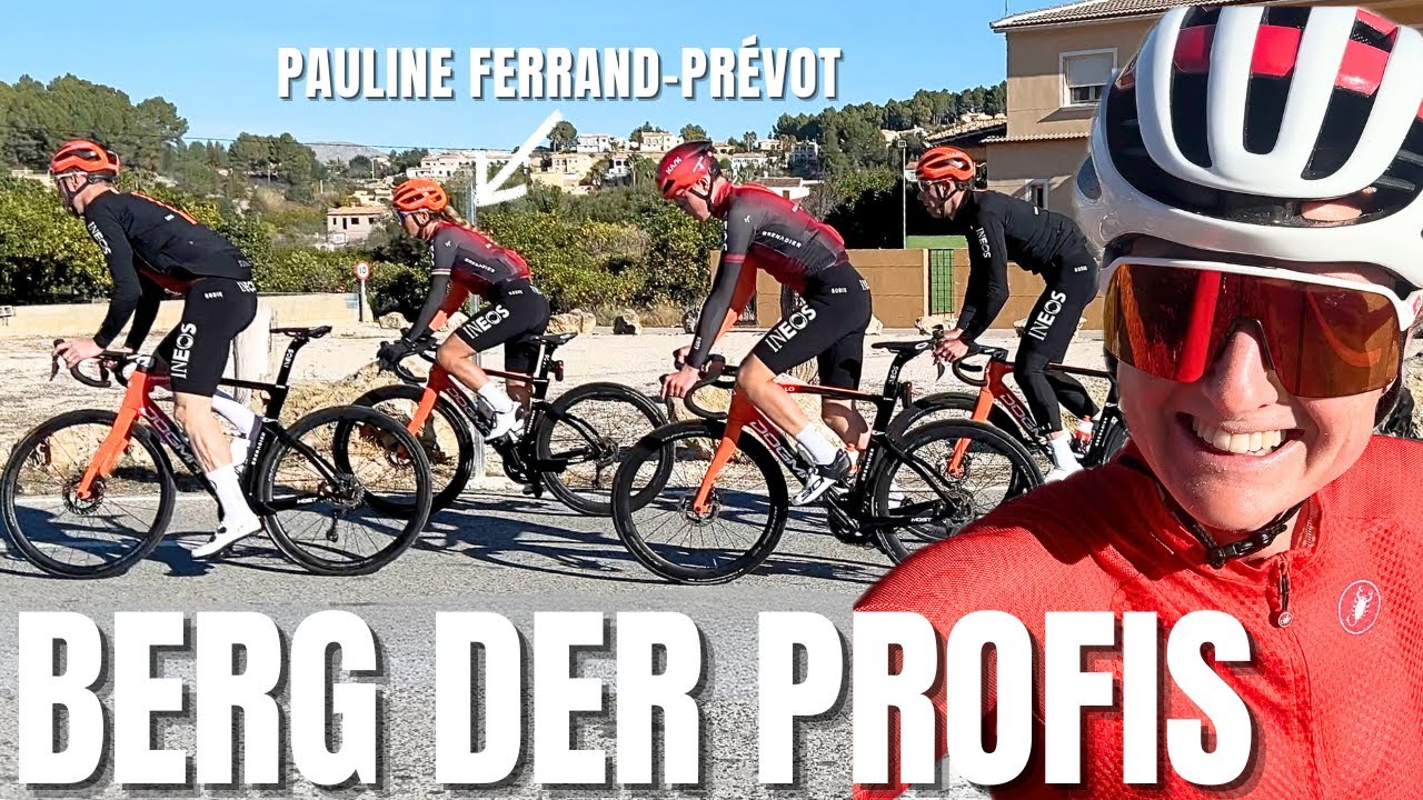Mit den Radprofis am Coll de Rates - Trainingsrunde mit dem MTB! #radsport