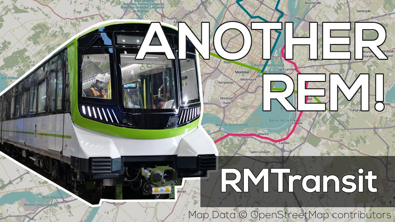 ANOTHER REM Line for Montreal?! | The Best Transit Network in North America?