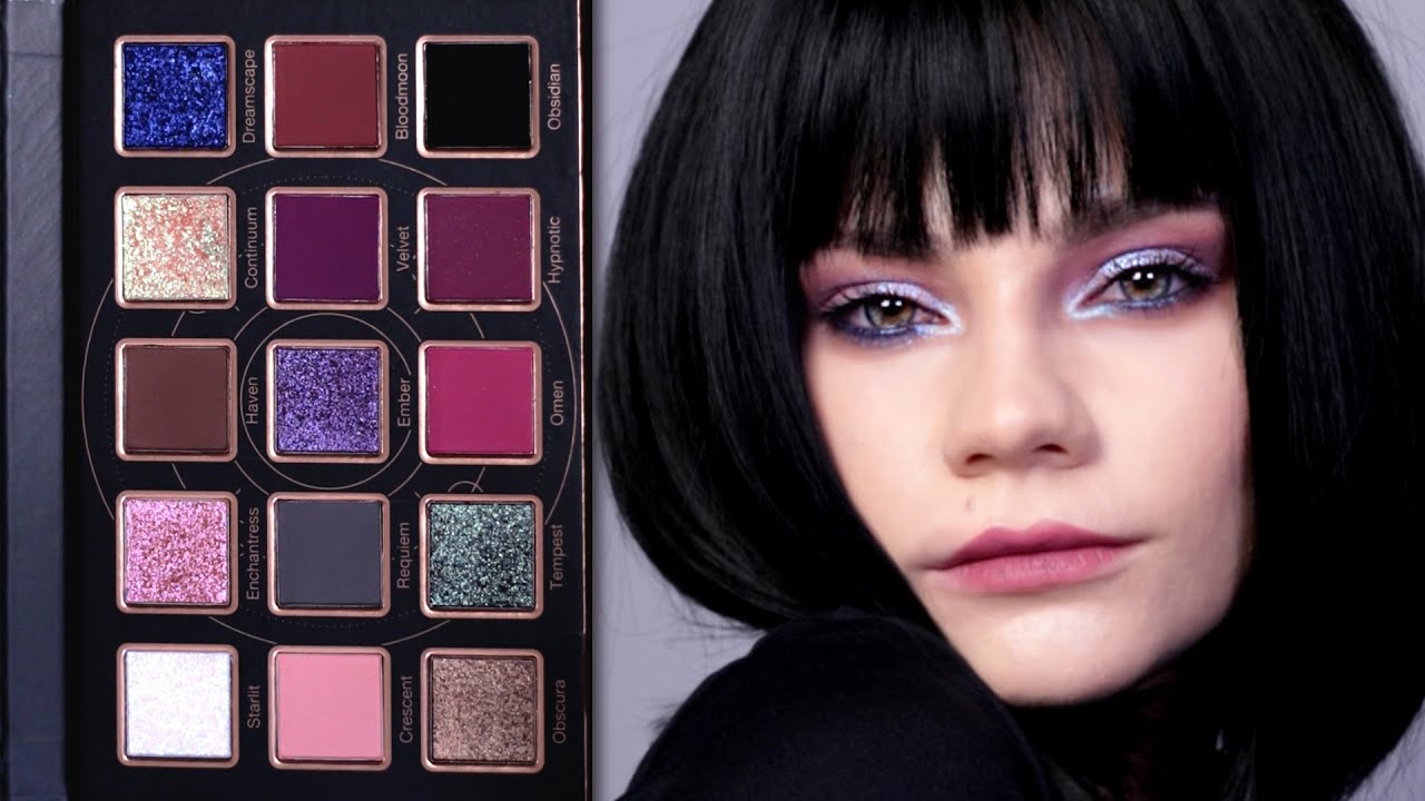 Magical BLUE & Purple Multicrome Makeup - Lethal Cosmetics Midnight Serenade Palette
