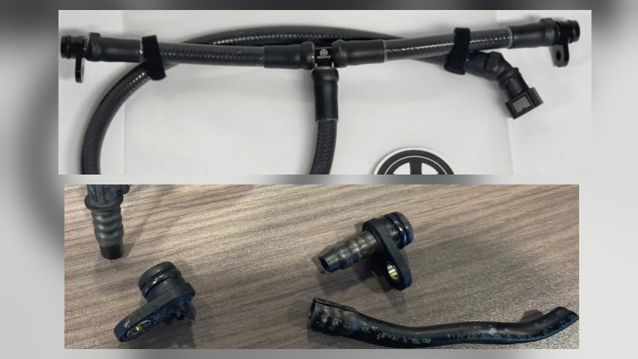 Porsche coolant line kit by Radhaus Wheels