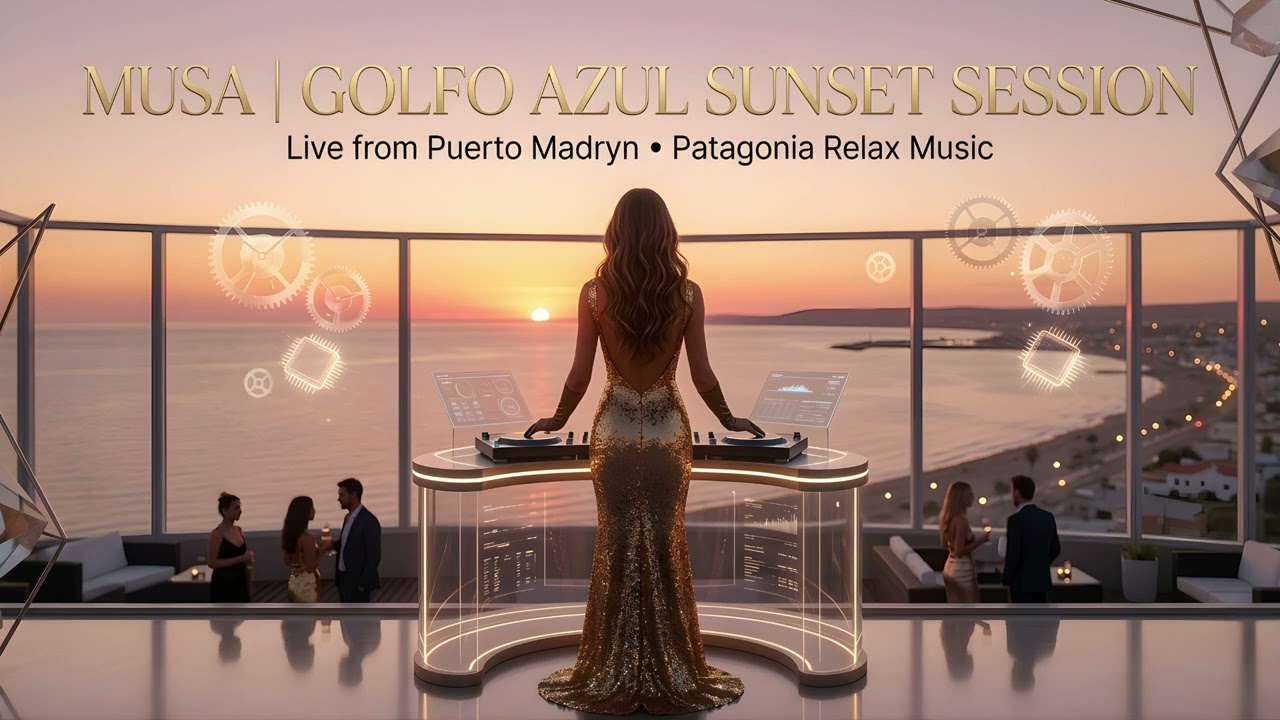 Golfo Azul Session 🍓 MUSA at Dazzler Puerto Madryn | Deep House Mix 2026 • Patagonia Relax Music