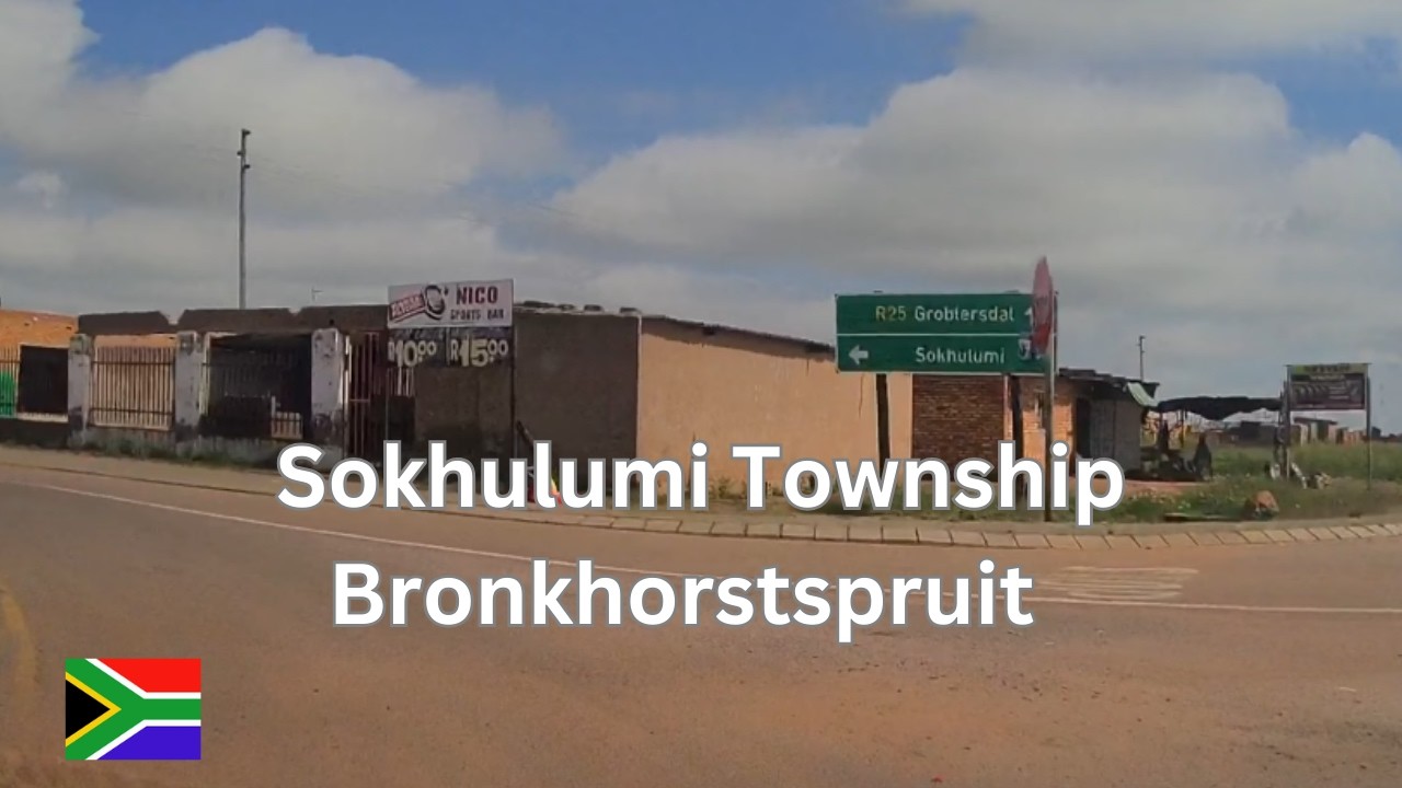 Driving Through Sokhulumi Township, Bronkhorstspruit | Driving in South Africa