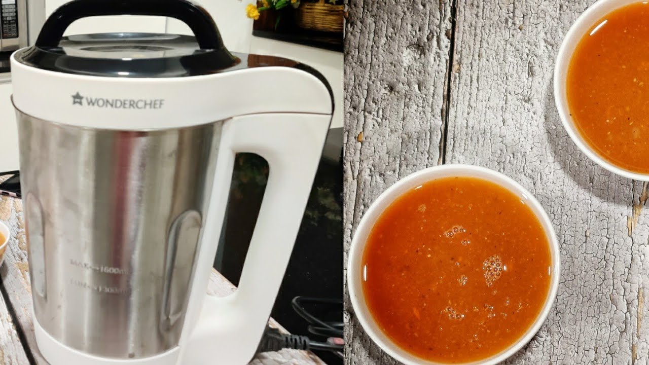 WONDERCHEF Soup Maker में बनाए हेल्थी Homemade Veggie सूप || Full information about Soup Maker
