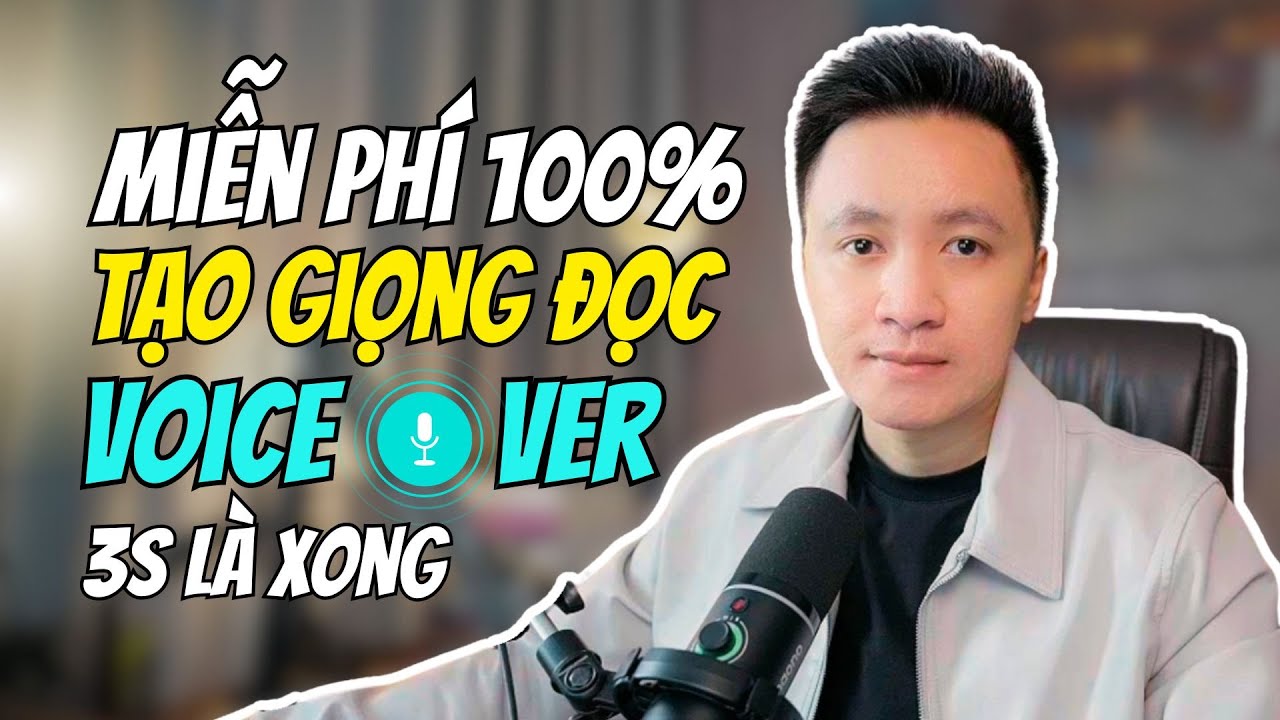 Cách tạo GIỌNG ĐỌC VOICE từ AI trong 3 GIÂY (Hoàn toàn MIỄN PHÍ) | Tha hồ làm Video Kiếm Tiền 2026