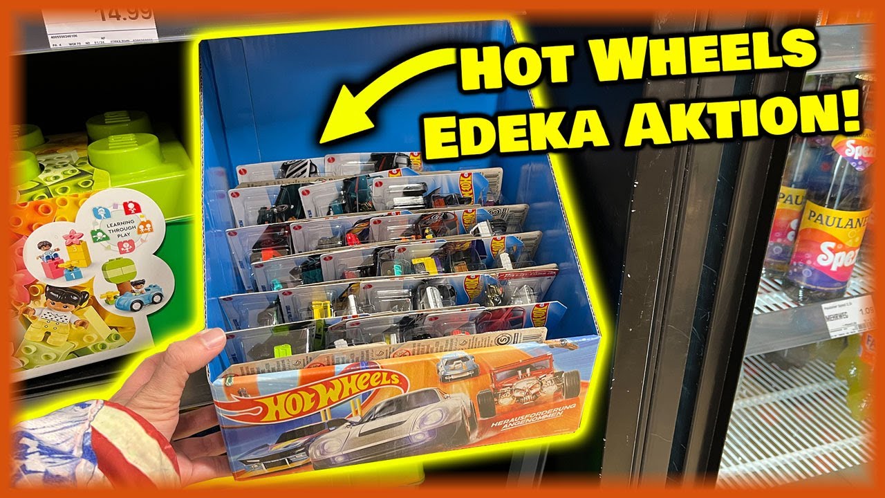 Neue Hot Wheels Aktion im Edeka! E-Case wie letztes Jahr? | Hot Wheels Hunt