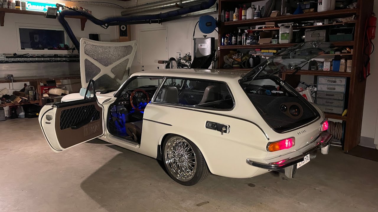 Volvo P1800ES i bromsbänk.