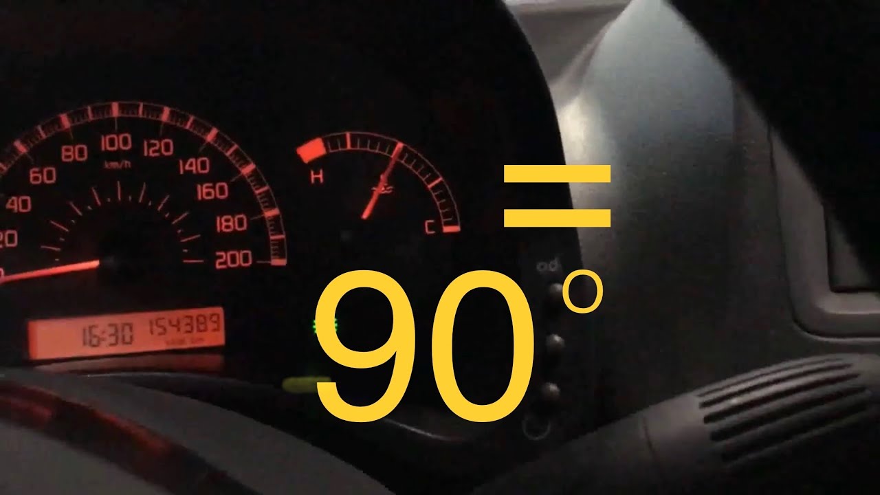 Temperatura refrigerante Fiat Panda, sarà vero a 90°?