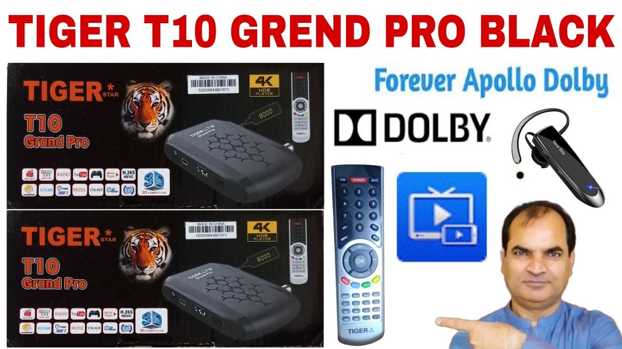 Tiger T10 Grend Pro Black Latest Update and Unboxing