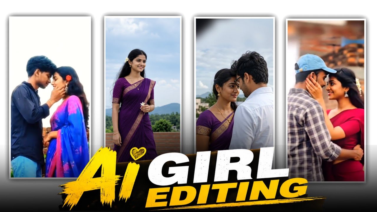 Viral Trending Ai Girl prompt editing in Mobile chatgpt photo editing instagram alight motion  