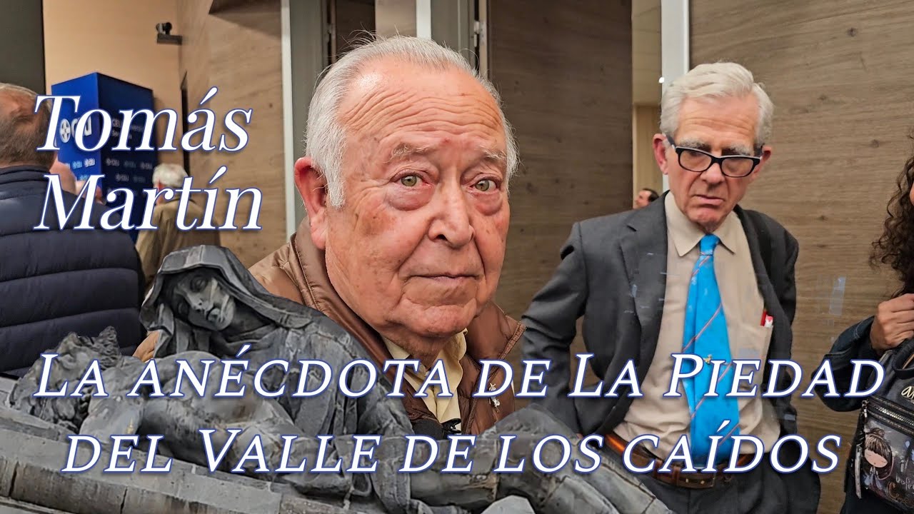 El Escultor Tomás Martín nos cuenta la anécdota de La Piedad del Valle de los Caídos