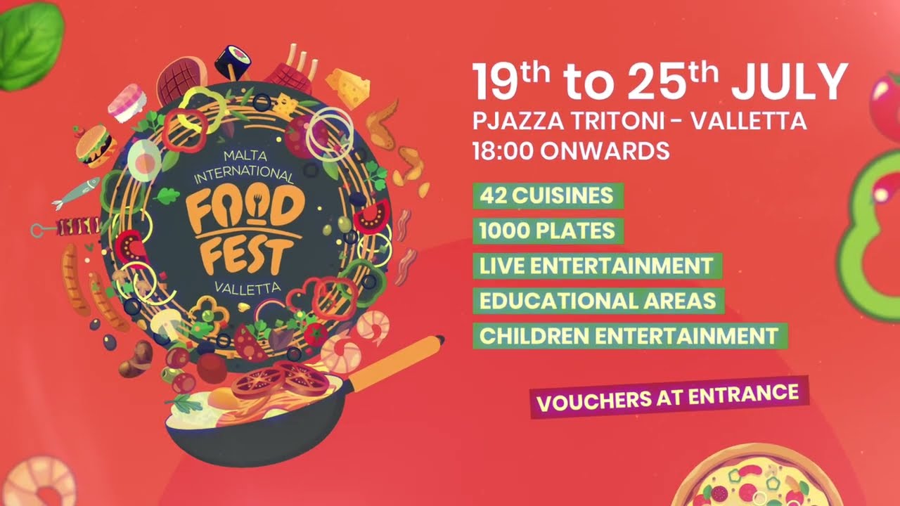 Malta International Food Festival 2023 Promo - Taste The World
