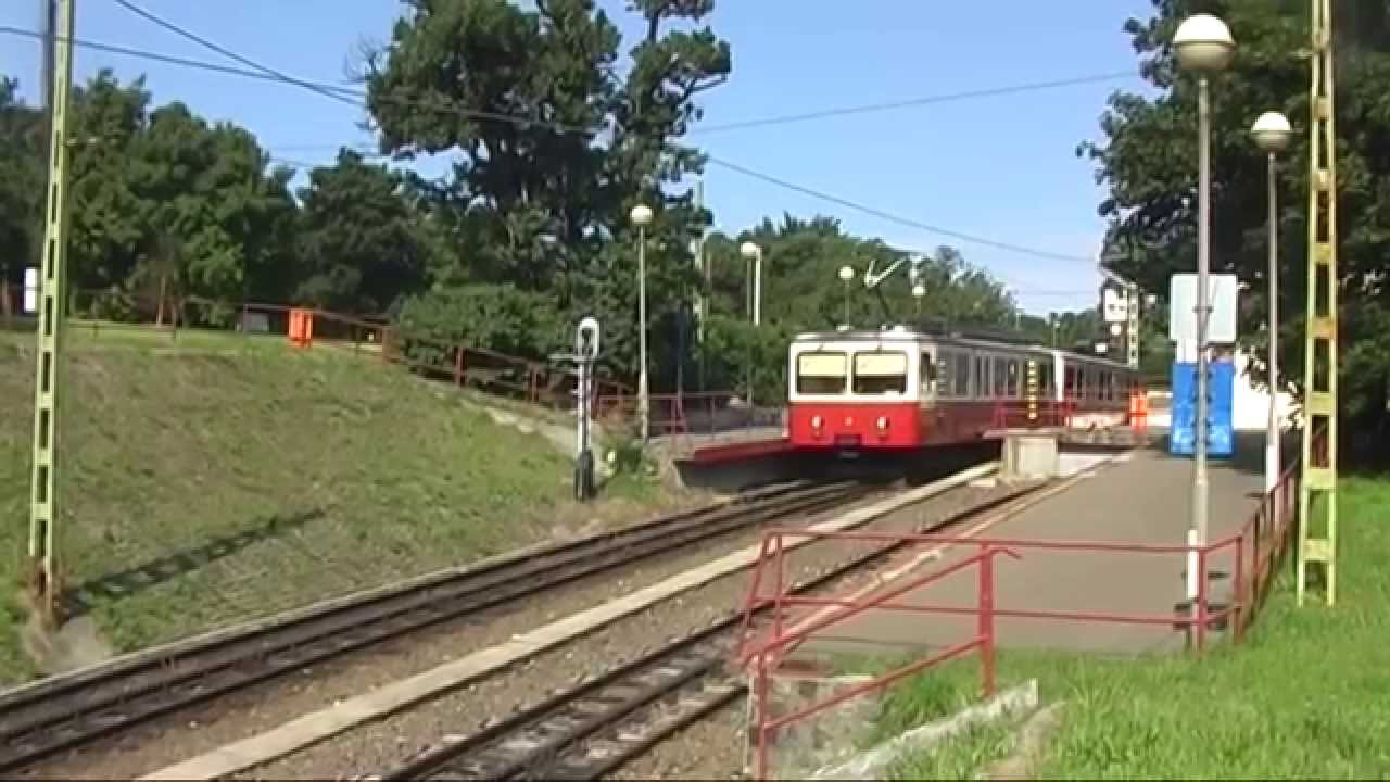 Budapest BKV Fogaskerekű vas&uacute;t/Cogwheel Railway/Tandradbaan