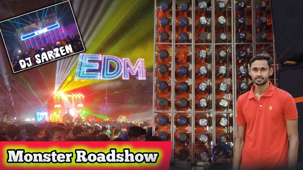 Dj Sarzen💀Monster Roadshow Motto Mela 💥 কম্পিটিশনের পর রোডশো 🔥