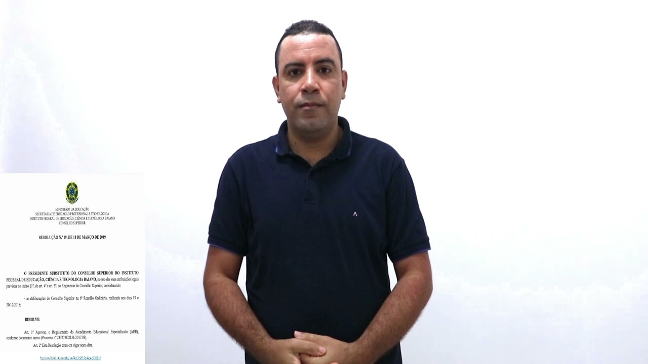 Resolu&ccedil;&atilde;o em Libras