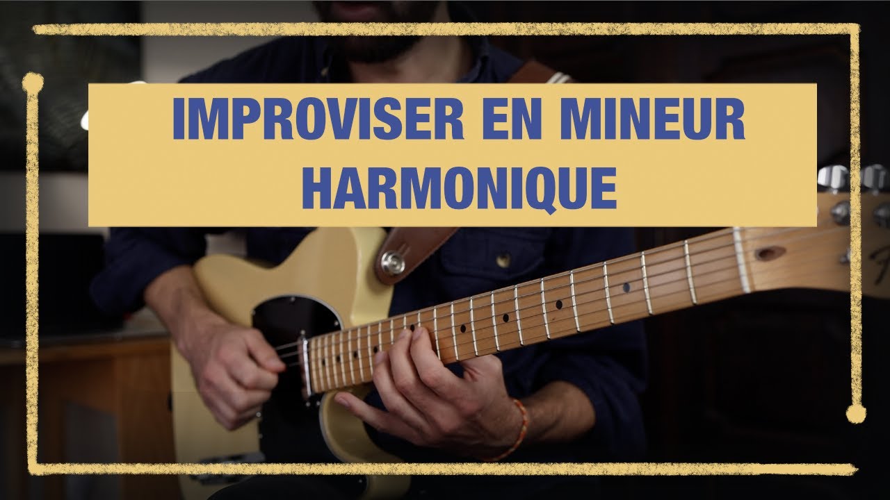 IMPROVISER en MINEUR HARMONIQUE : exemple sur une grille à 4 accords (TEMS)