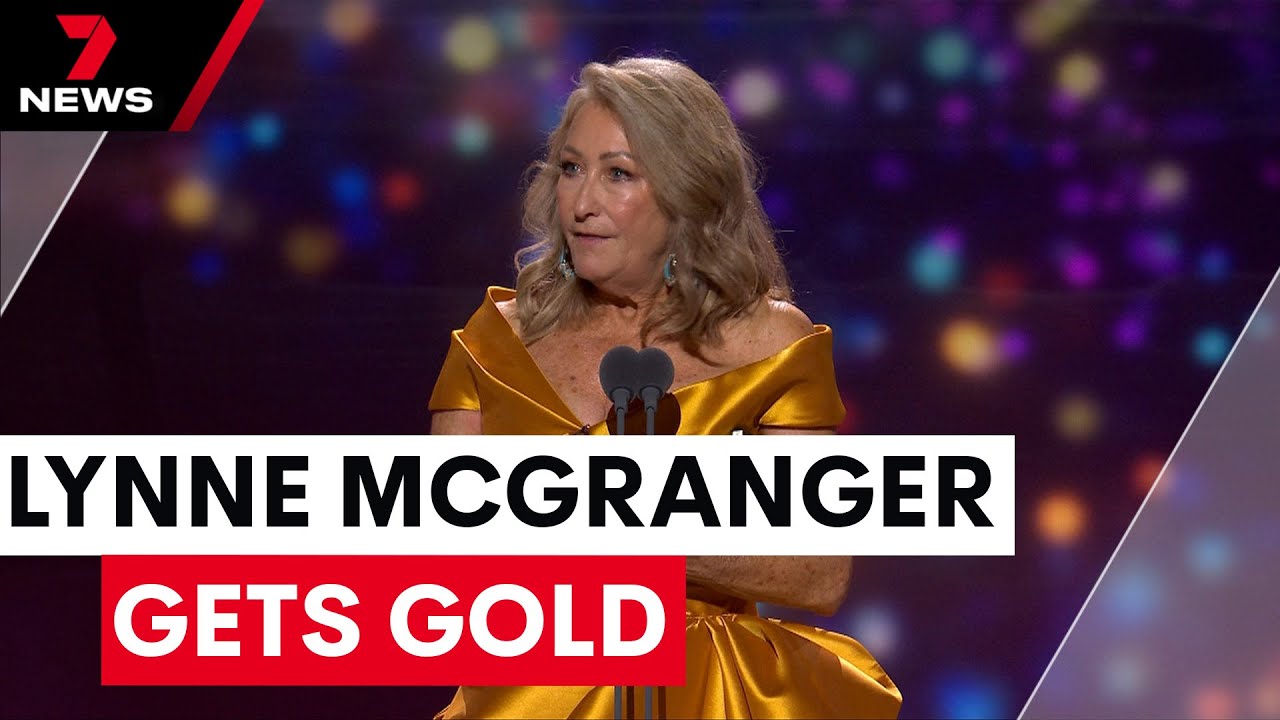 Seven's Lynne McGranger takes home the 2025 Gold Logie | 7NEWS
