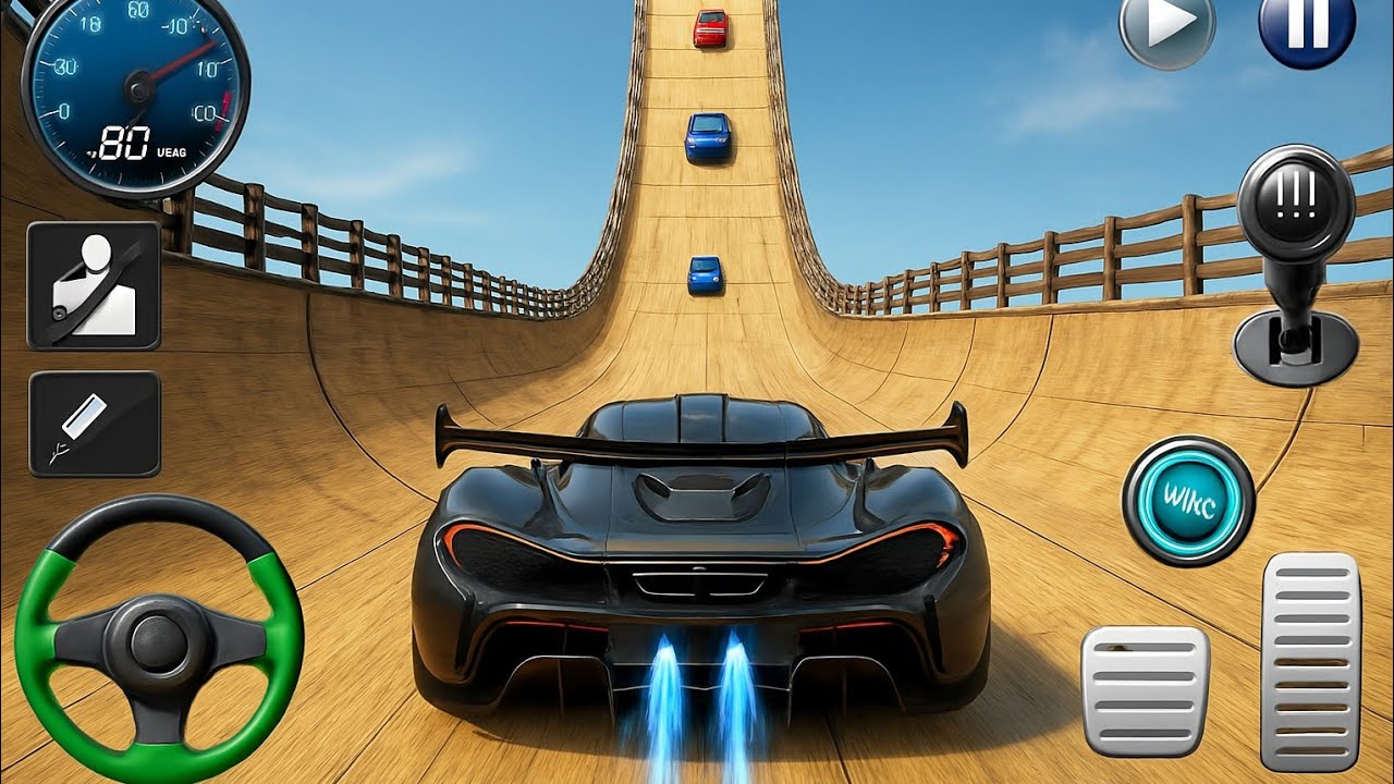Ramp Car Racing 3D Gameplay _ endroid || Ramp Car Stunts Racing Video #2026
