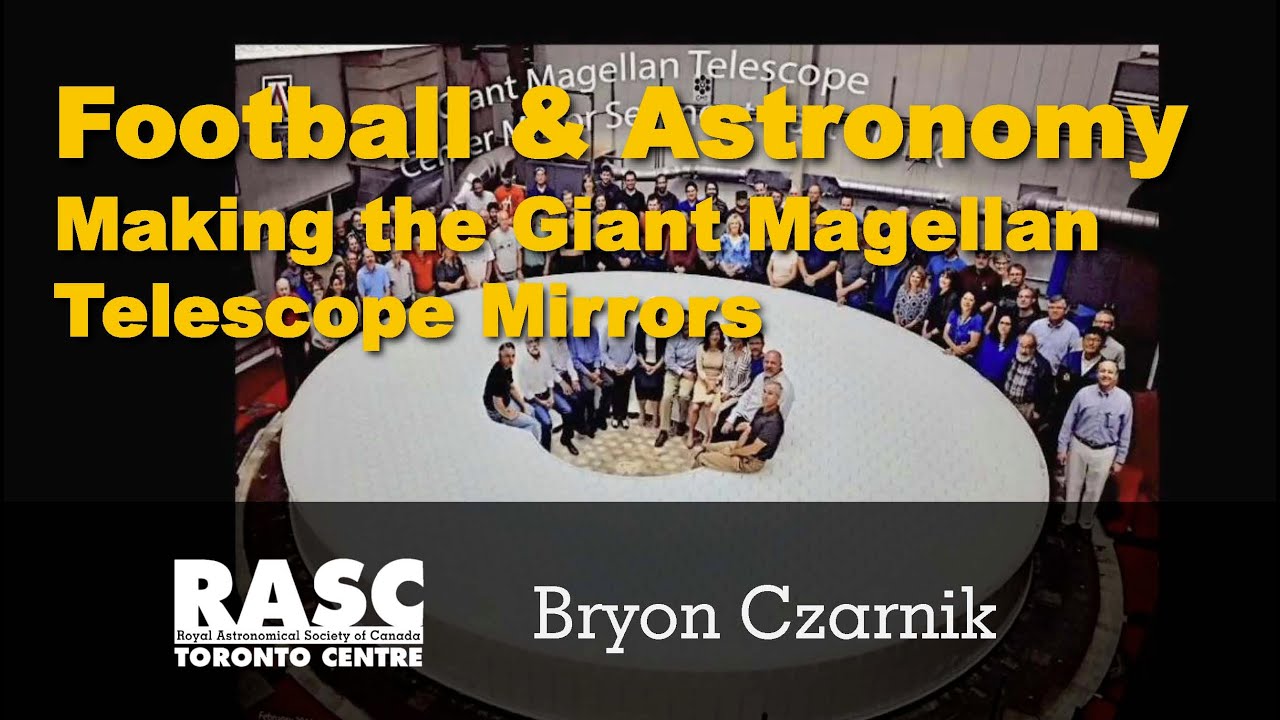 Football and Astronomy. The Making of the Giant Magellan Telescope Mirrors