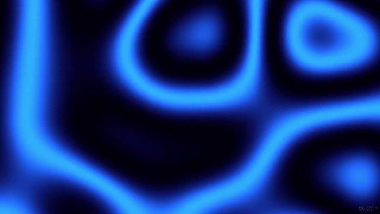 5-Hour Electric Blue Flowing Abstract Wallpaper &ndash; Mesmerizing Screensaver