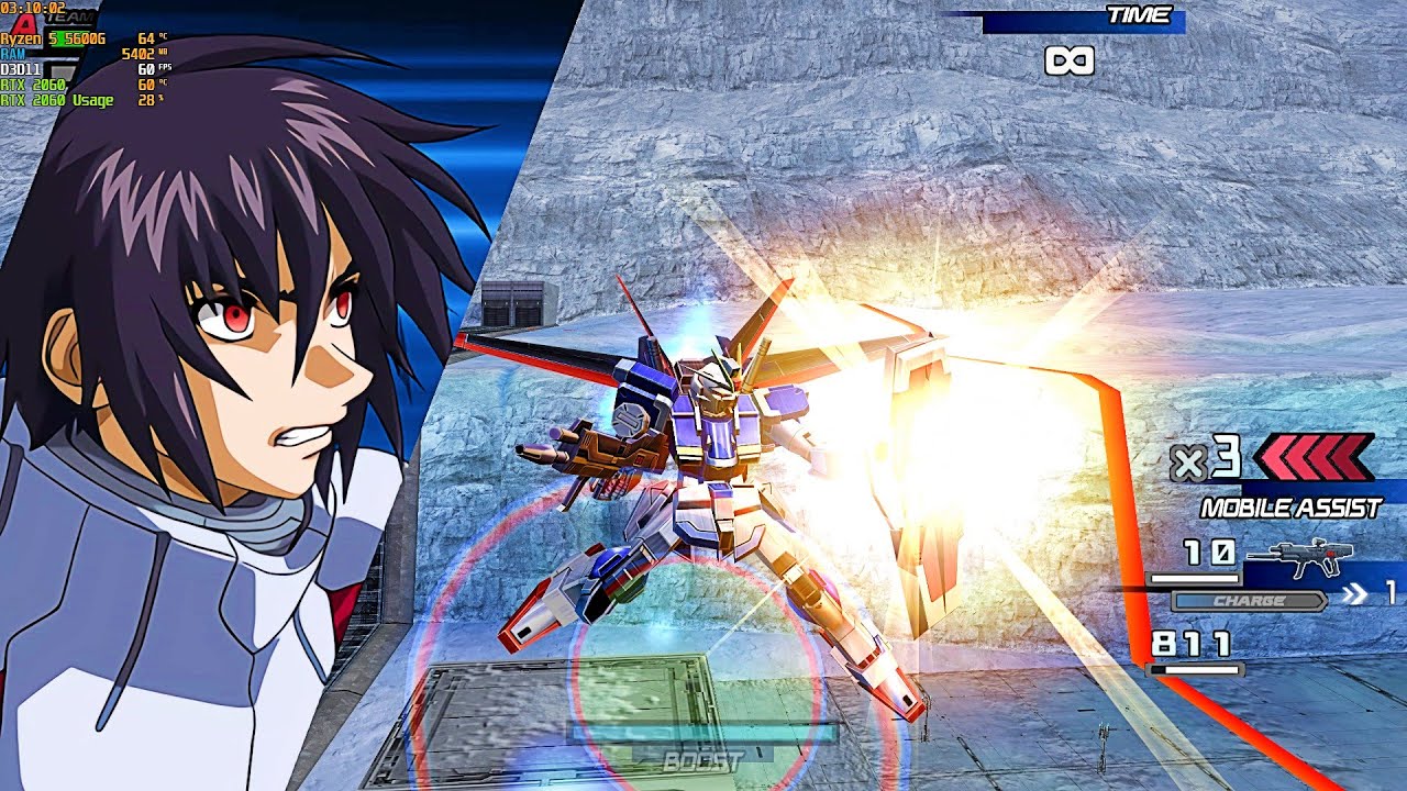 Impulse vs Freedom - Gundam vs Gundam Next Plus | EXVS Mod
