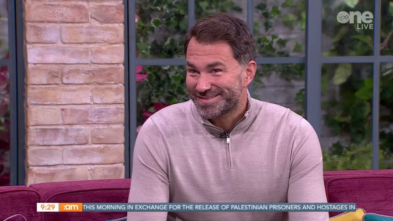 Eddie Hearn on Ireland AM to chat Cameron Taylor 2 and Conor McGregor.