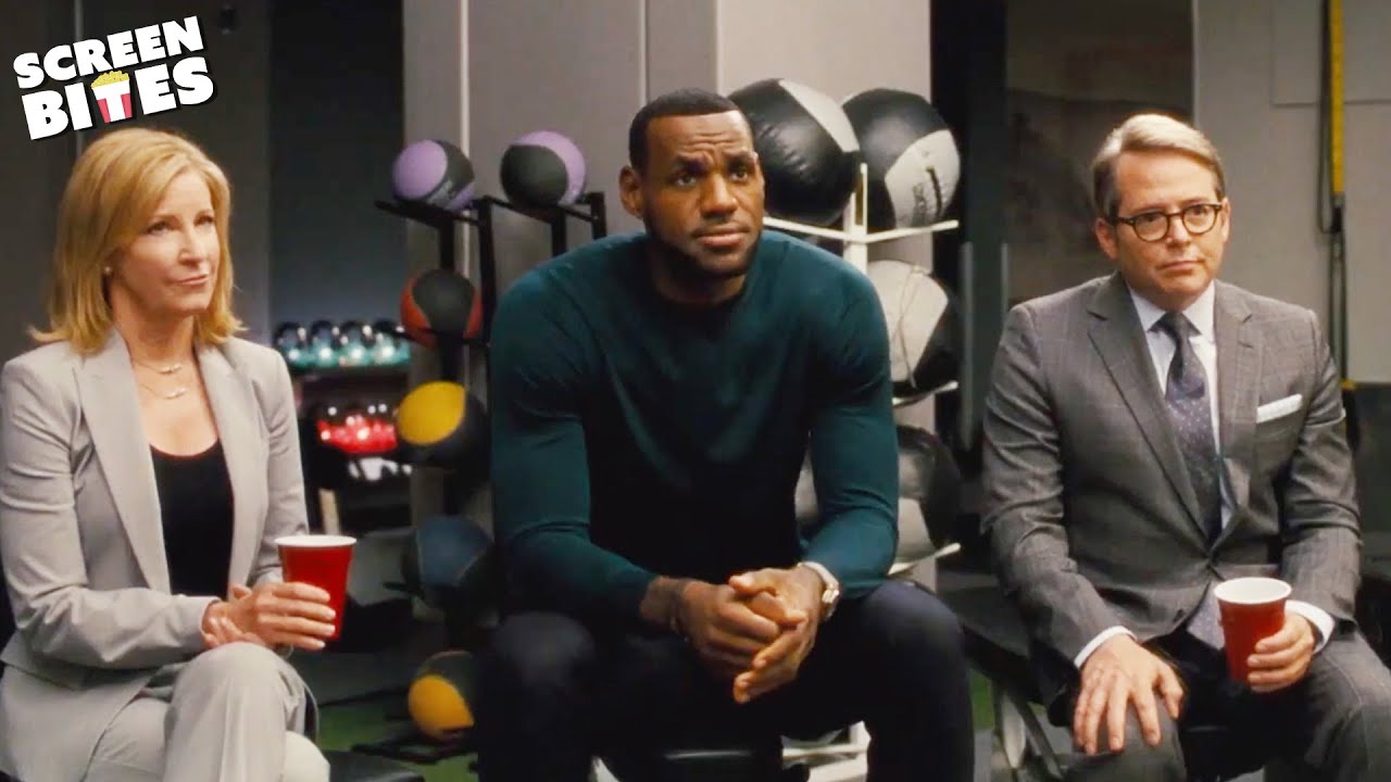 LeBron James Arranges Holds An Intervention For Aaron (Bill Hader) | Trainwreck | Screen Bites