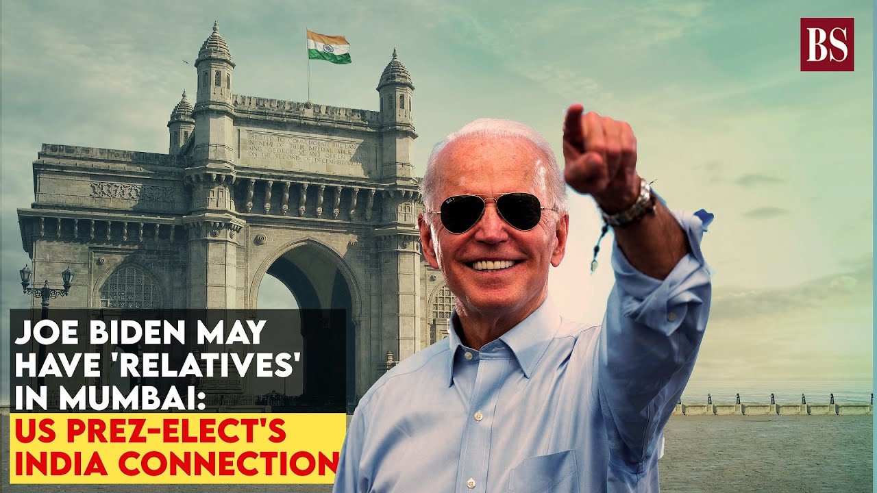 Joe Biden may have 'relatives' in Mumbai: US Prez-elect's India connection
