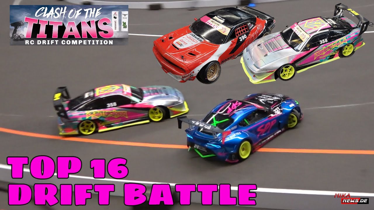 TOP 16 DRIFT BATTLES Clash of the Titan RC Tokyo Drift - Fast and Furios im Kleinen