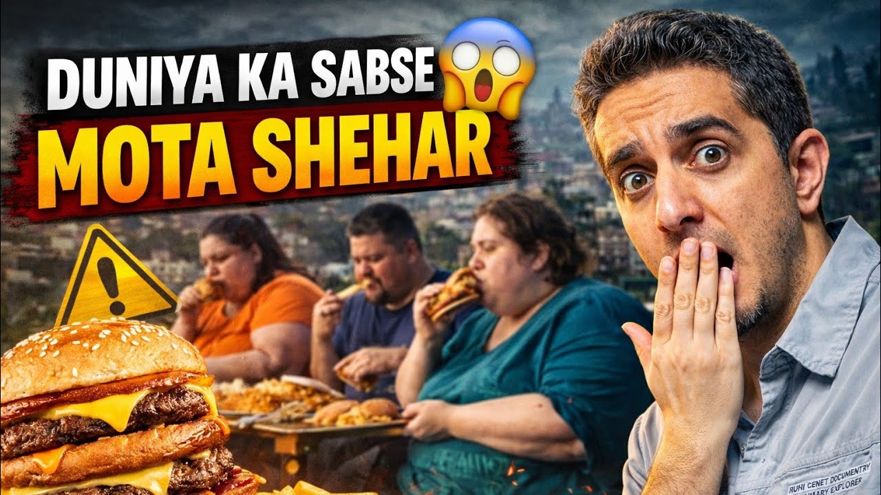 Duniya Ka Sabse Zyada Motapa Wala Shehar | 24 Ghante Ka Sach | Shocking Reality #ruhicenethindi 