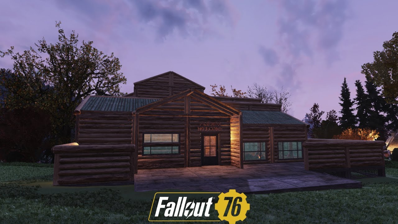 Fallout 76 - Log Cabin Tutorial #1