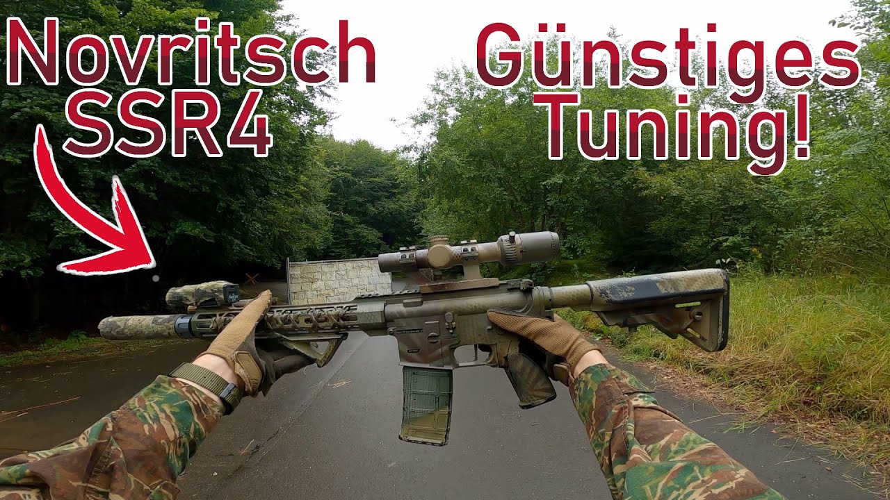 Günstiges SSR4 Tuning + Area M Gameplay  | [4K60fps] | LoneEclipseAirsoft