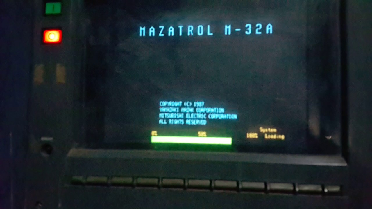 Mazak m32 Test floppy disk system