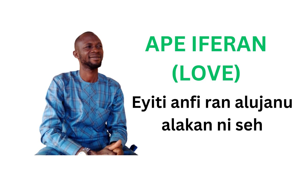 APE IFERAN TODAJU BI #america #spirituality #subscribe