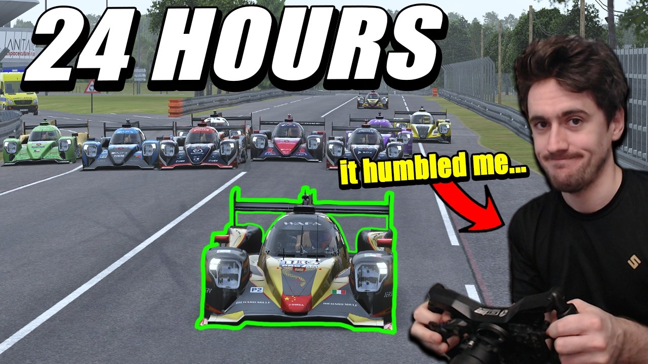 I Drove the Most DIFFICULT Car in Sim Racing for 24 Hours&hellip;
