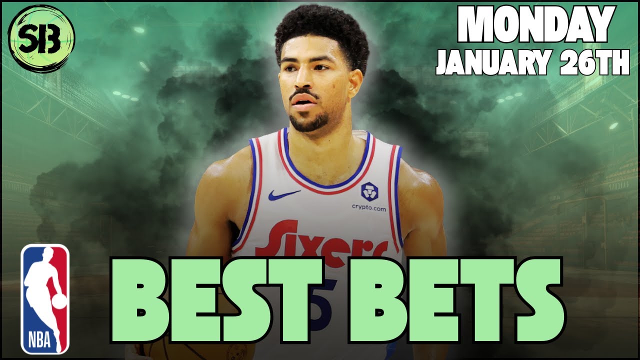 5-1 Run 🔥 | 4 NBA Player Props for Today + Slate Breakdown | Picks & Best Bets | Monday Jan 26th